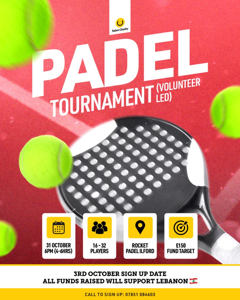 Padel Tournament, Ilford